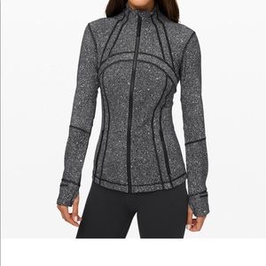 Define Jacket - Luminesce Splatter White Black